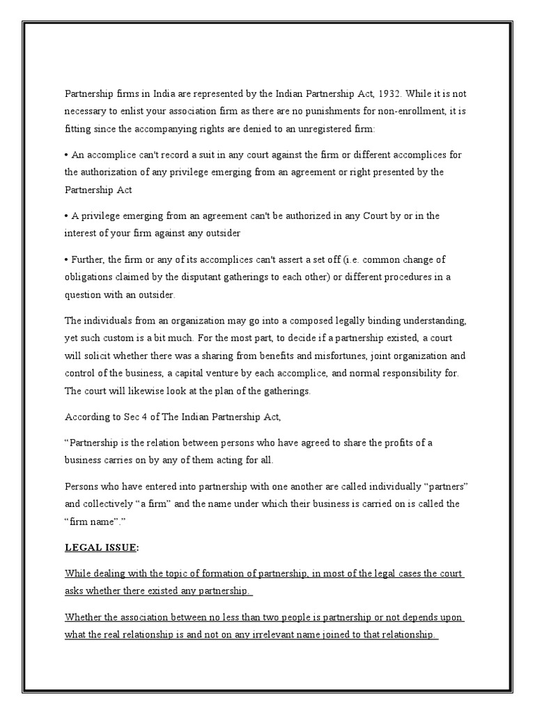 Special Contract | PDF | Partnership | Private Law