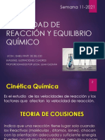 Velocidad de Reacción y Equilibrio Químico PDF