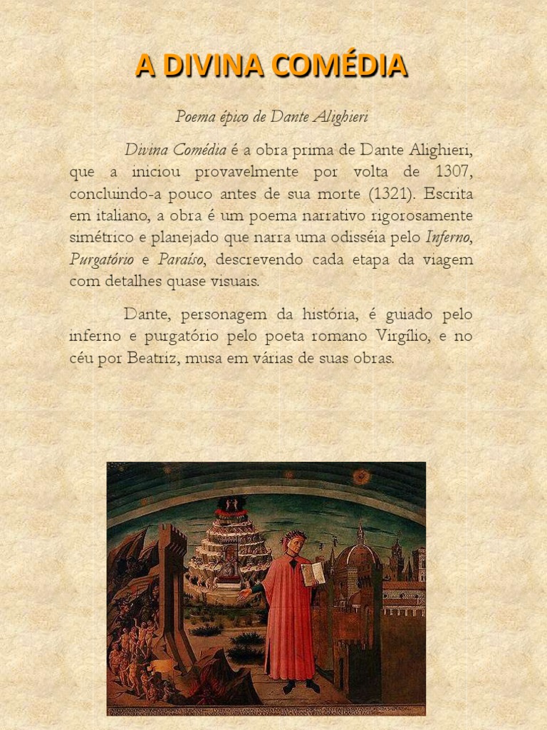 A Divina Comédia de Dante Alighieri