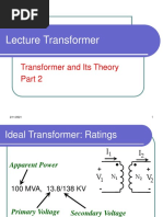 Lecture Transformer: Transformer and Its Theory