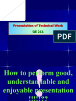 How To Give Good Presentation