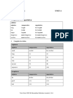 Pulse Basics Unit 4 Grammar 1: Comparativos y Superlativos