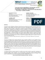 Caracterização de argamassas históricas do Mercado Público de Jardim de Piranhas