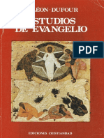 Leon Dufour Xavier Estudios de Evangelio Analisis Exegetico de Relatos y Parabolas 2 Ed Cristiandad 1982 366pp
