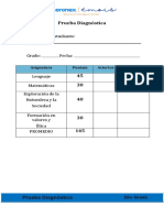 PRUEBA DIAGNÓSTICA SEGUNDO final