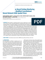 Radar-Based Parking Monitoring Application With A Modified Convutional Neural Network With Spatial Priors