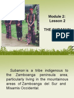 Module 2 Lesson 2 - The Subanun Tribe-1