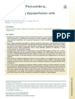 2018 Oligemia, Penumbra, Infarction. Understanding Hypoperfusion With Neuroimaging