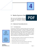 Media Systems Design: 4.1 General Considerations