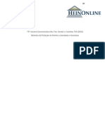 Metodos de Proteção de Direitos, Liberdades e Garantias Direito Constitucional 75º Volume Comemorativo Boletim Da Faculdade de Direito Da Universidade de Coimbra 2003