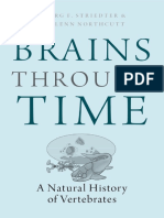 Brains Through Time - A Natural History of Vertebrates by Georg F. Striedter