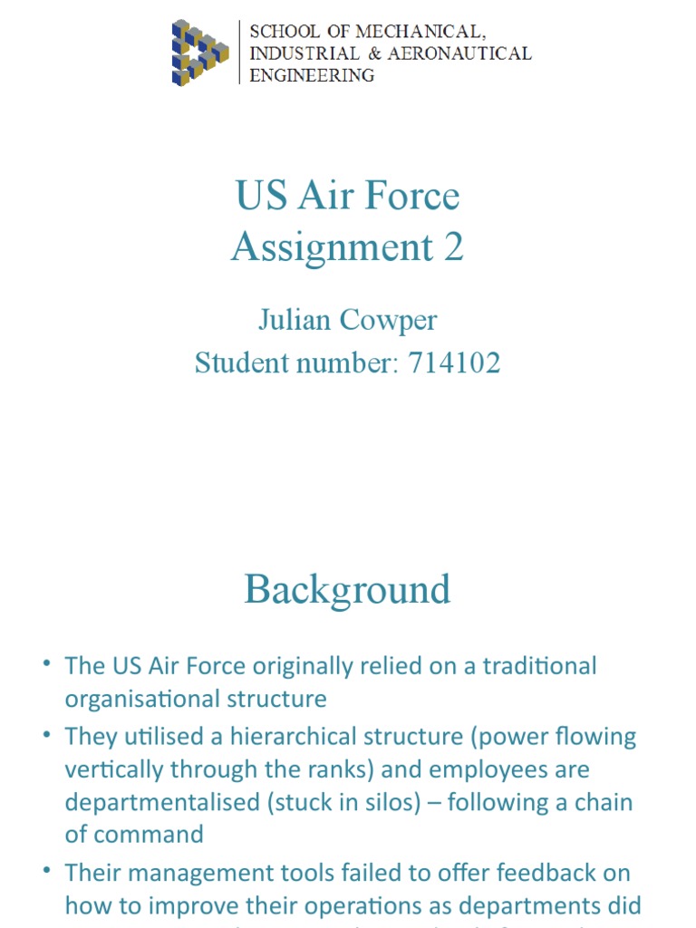 Optimizing US Air Force Operations | PDF | United States Air Force ...