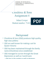 Assignment 4 - Chocktree & Sons