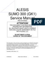 Alesis Sumo 300GK1 Keyboard Amp Service Manual