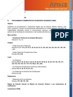 Procedimiento Administrativo en Materia Aduanera