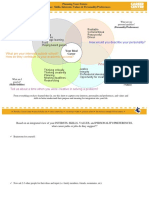 Planning Your Future Integration: Skills, Interests, Values & Personality/Preferences