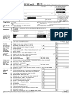 Gov. Walz 2012 Tax Returns - Redacted