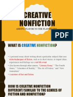 L5 - Creative Non Fiction