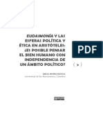 ESFERAS POLÍTICA Y ÉTICA EN ARISTÓTELES