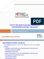 Rendimientos Del Trabajo I.R.P.F Master Fiscal R 2017 18