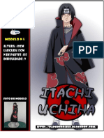 Itachiii Uchihaaa - Pepakura Tamanho Real