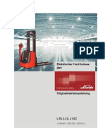 Linde L10 L12 L14 Operator Manual