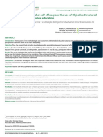 Associations Between Teacher Self-Efficacy and The Use of Objective Structured Clinical Examination in Medical Education