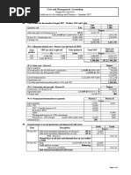 Suggested Answers Certificate in Accounting and Finance - Autumn 2017