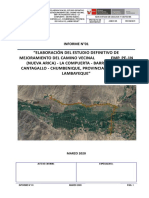 Mejoramiento vial Chiclayo estudio geología