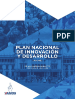 Alejandro Giammattei Plan Nacional de Innovacion y Desarrollo