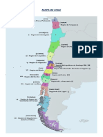 Mapa de Chile A3