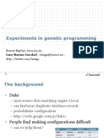 Duke Genetic Algorithm Linking