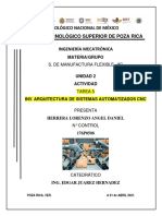 Tecnológico Nacional de México Instituto Tecnológico Superior de Poza Rica Ingeniería Mecatrónica