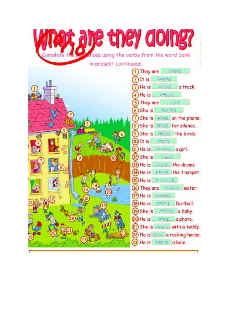 What Are They Doing | PDF