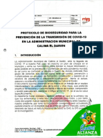 1Protocolo de Bioseguridad Alcaldia de Calima el Darien