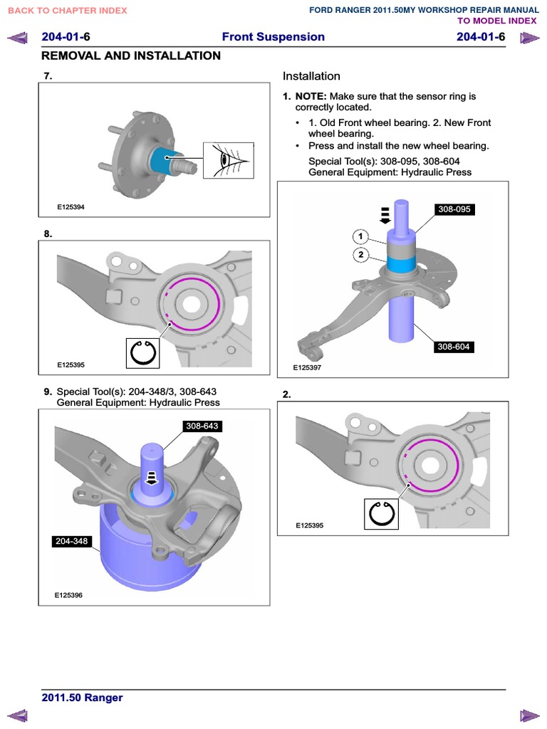 Ford Ranger Workshop Manual101 | PDF