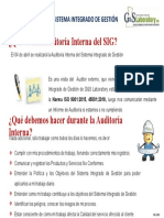 Comunicado Auditoría Interna SIG 01-2020