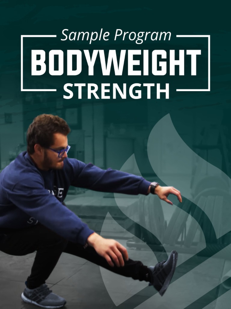 Bodyweight Strength Sample Program | PDF | Kettlebell | Recreation