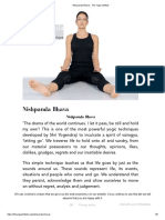 Nishpanda Bhava - The Yoga Institute
