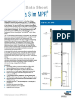 3 1/8" Ultra Slim MPR: Technical Data Sheet