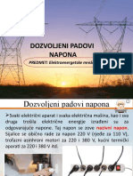 Dozvoljeni Padovi Napona