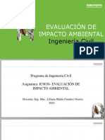Evaluación Impacto Ambiental Ingeniería Civil