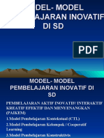 Model - Model Pembelajaran