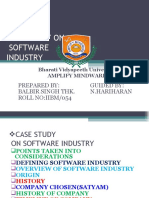 Case Study On Software Industry