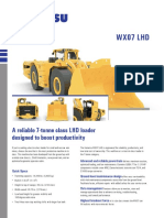 Wx07 LHD: A Reliable 7-Tonne Class LHD Loader Designed To Boost Productivity