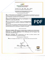 Decreto No 200 2019 MD