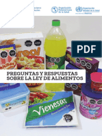 Chi Ley Alimentos Ops Fao Preguntas Respuestas