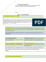 Math Lesson Plan E-Portfolio