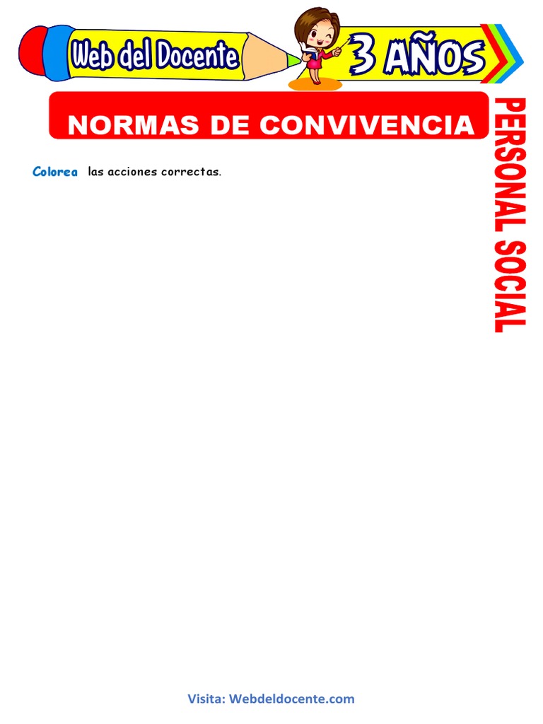 Normas de Convivencia para Niños de 3 Años | PDF | Derecho