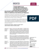 Artigos Originais: Celi Nelza Zulke Taffarel, Cláudio Dos Santos Costa, Jaildo Calda Dos Santos Vilas Bôas Júnior